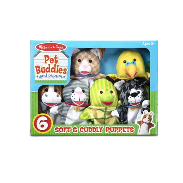 Set 6 Títeres Mascotas - Melissa and Doug 1