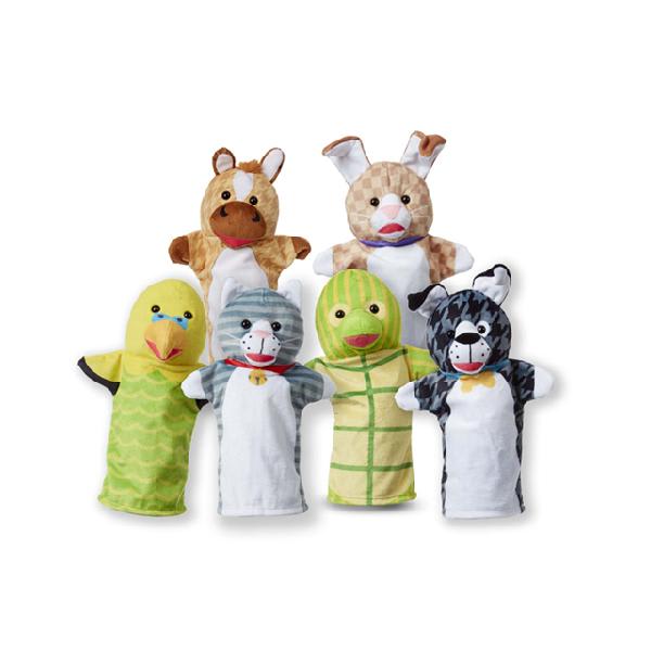 Set 6 Títeres Mascotas - Melissa and Doug2