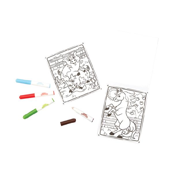 Block de Tinta Invisible Granja - Melissa and Doug1