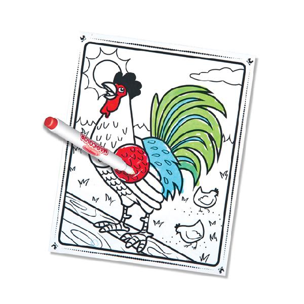 Block de Tinta Invisible Granja - Melissa and Doug2