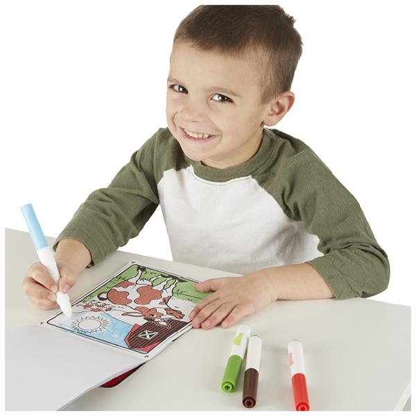 Block de Tinta Invisible Granja - Melissa and Doug3