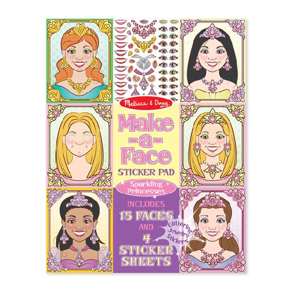 Block de Stickers Princesas - Melissa and Doug 1