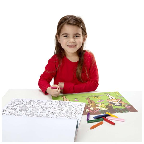 Block de Stickers para Colorear Dres Up - Melissa and Doug4