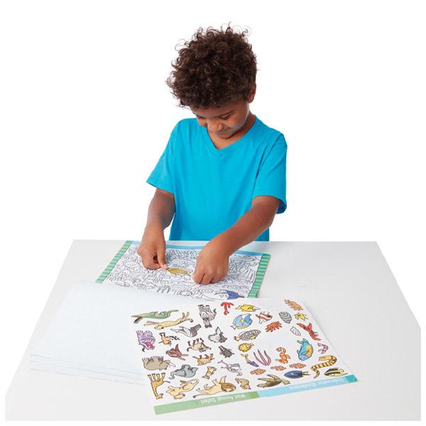 Block de Stickers Busca y Encuentra Animal - Melissa and Doug4