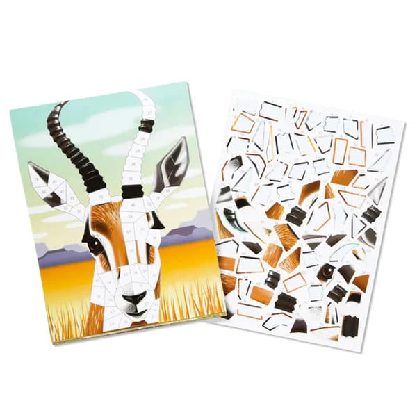 Block Pinta con Stickers Safari - Melissa and Doug2