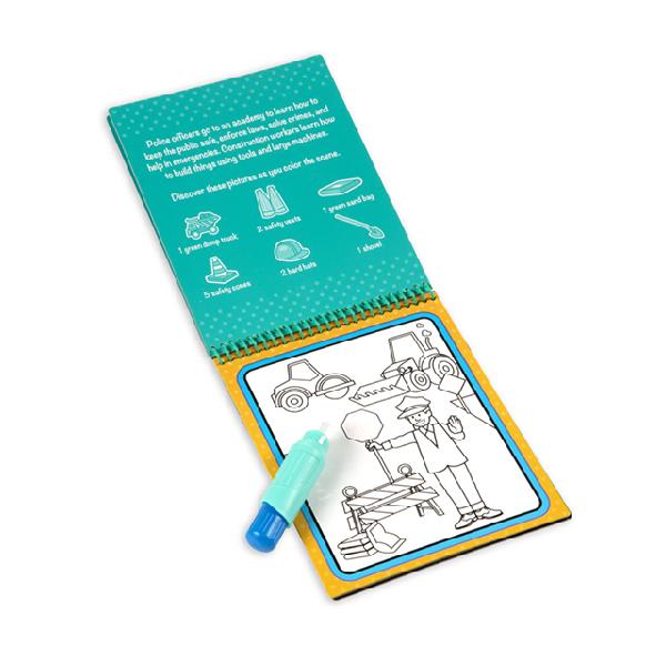 Block más Lápiz de Agua Profesiones - Melissa and Doug1