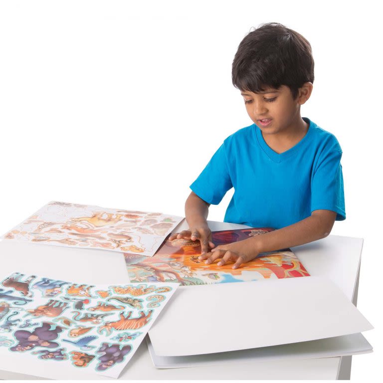 Block de Stickers Reutilizables Jungla - Melissa and Doug2
