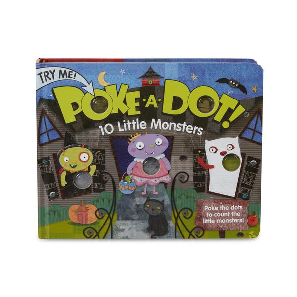 Libro Poke a Dot Pequeños Monstruos - Melissa and Doug 3
