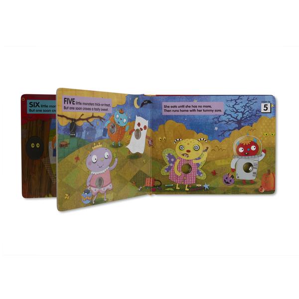 Libro Poke a Dot Pequeños Monstruos - Melissa and Doug1