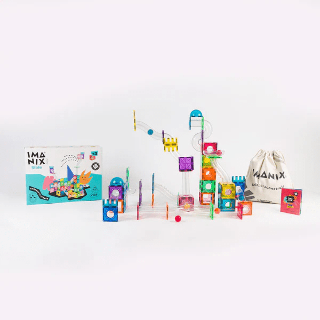 Imanix Tobogán Set 134 Piezas - Braintoys 1