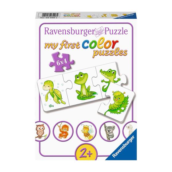 Mi Primer Puzzle Animales Favoritos 6x4 - Ravensburger 3 Mi Primer Puzzle Animales Favoritos 6x4 - Ravensburger 3