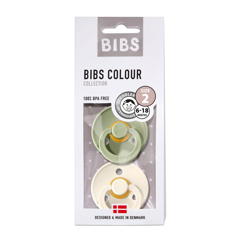 Chupete Bibs Talla 2 Sage - Ivory 2