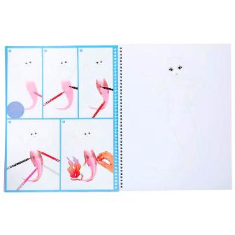 Libro para Colorear Fantasy -Top Model1