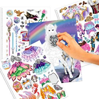 Libro para Colorear Fantasy -Top Model2