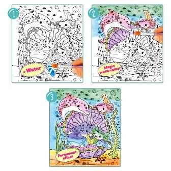 Libro de Acuarelas Mermaid - Top Model4