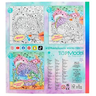 Libro de Acuarelas Mermaid - Top Model5