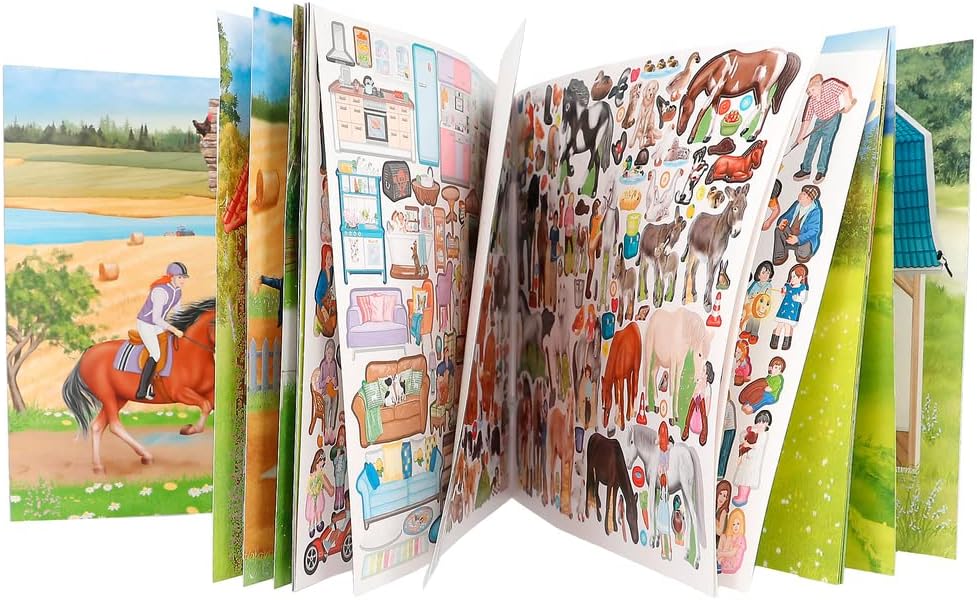 Crea tu Granja con stickers - Depesche2