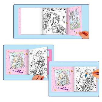 Libro de Acuarelas Caballos - Top Model1