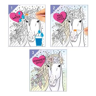 Libro de Acuarelas Caballos - Top Model2