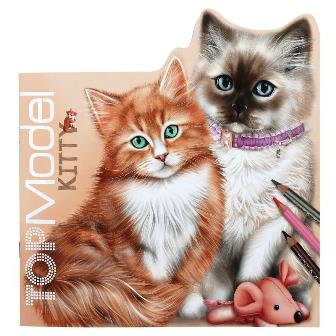 Libro para colorear Kitty - Top Model1