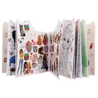 Libro para colorear Kitty - Top Model3