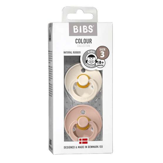 Chupete Bibs Talla 3 Blush -Ivory 2