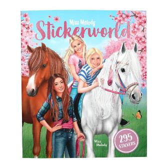 Libro de Sticker el Mundo de los Caballos - Miss Melody1