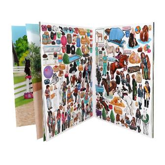 Libro de Sticker el Mundo de los Caballos - Miss Melody4