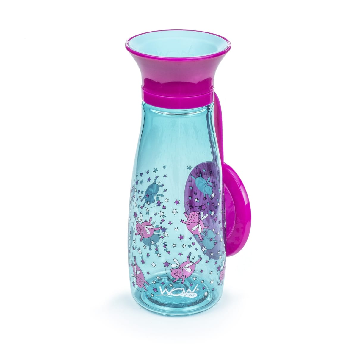 Vaso tipo Botella Cerditos - Wow Cup1