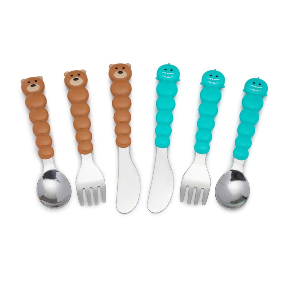 Set seis Cubiertos Oso y Tiburón - Melii1