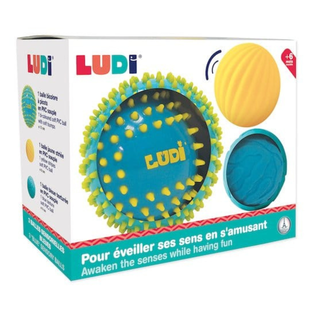 Pelotas Sensoriales Azul - Ludi1