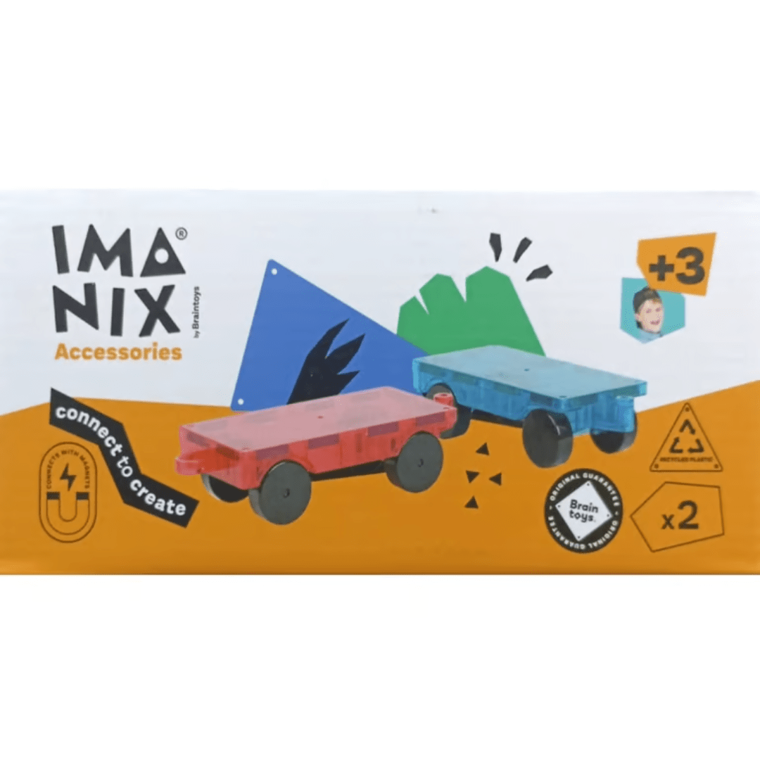 Carros Imanix Set 2 Unidades - Braintoys 1