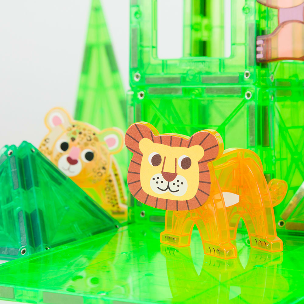 Imanix Animals Wild Jungle 5 piezas - Braintoys2