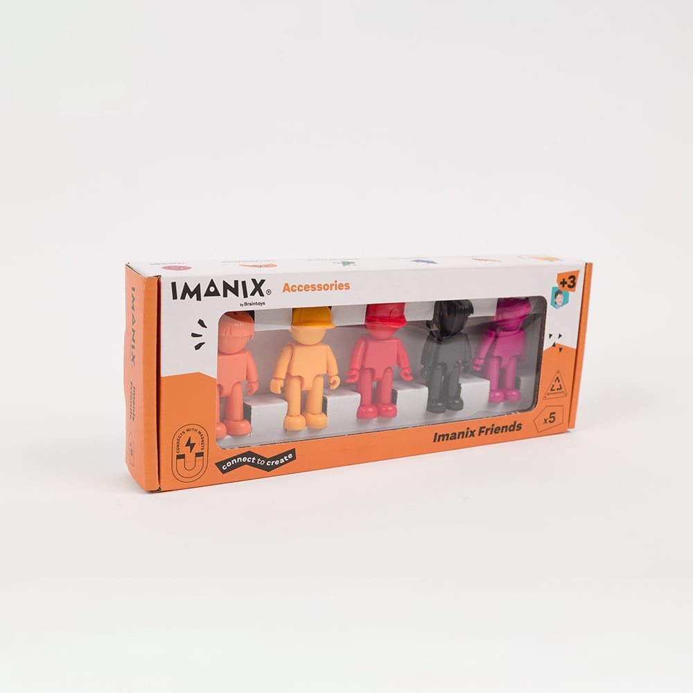 Imanix Friends Cool 5 Figuras Magnéticas - Braintoys1