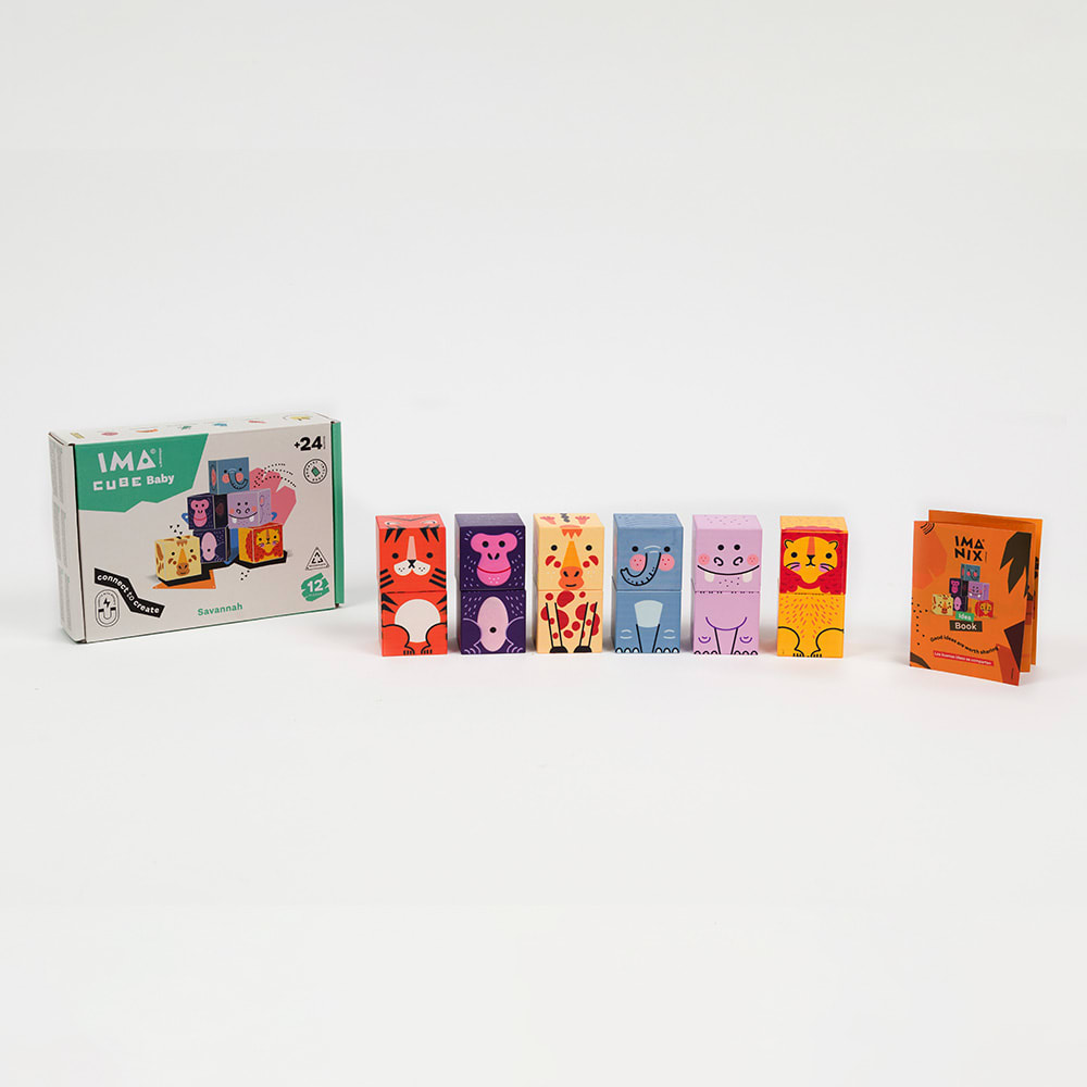 Imacube Baby Savannah - Braintoys1