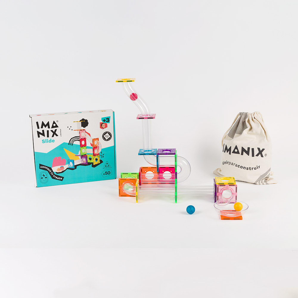 Imanix Tobogán Set 50 Piezas - Braintoys1