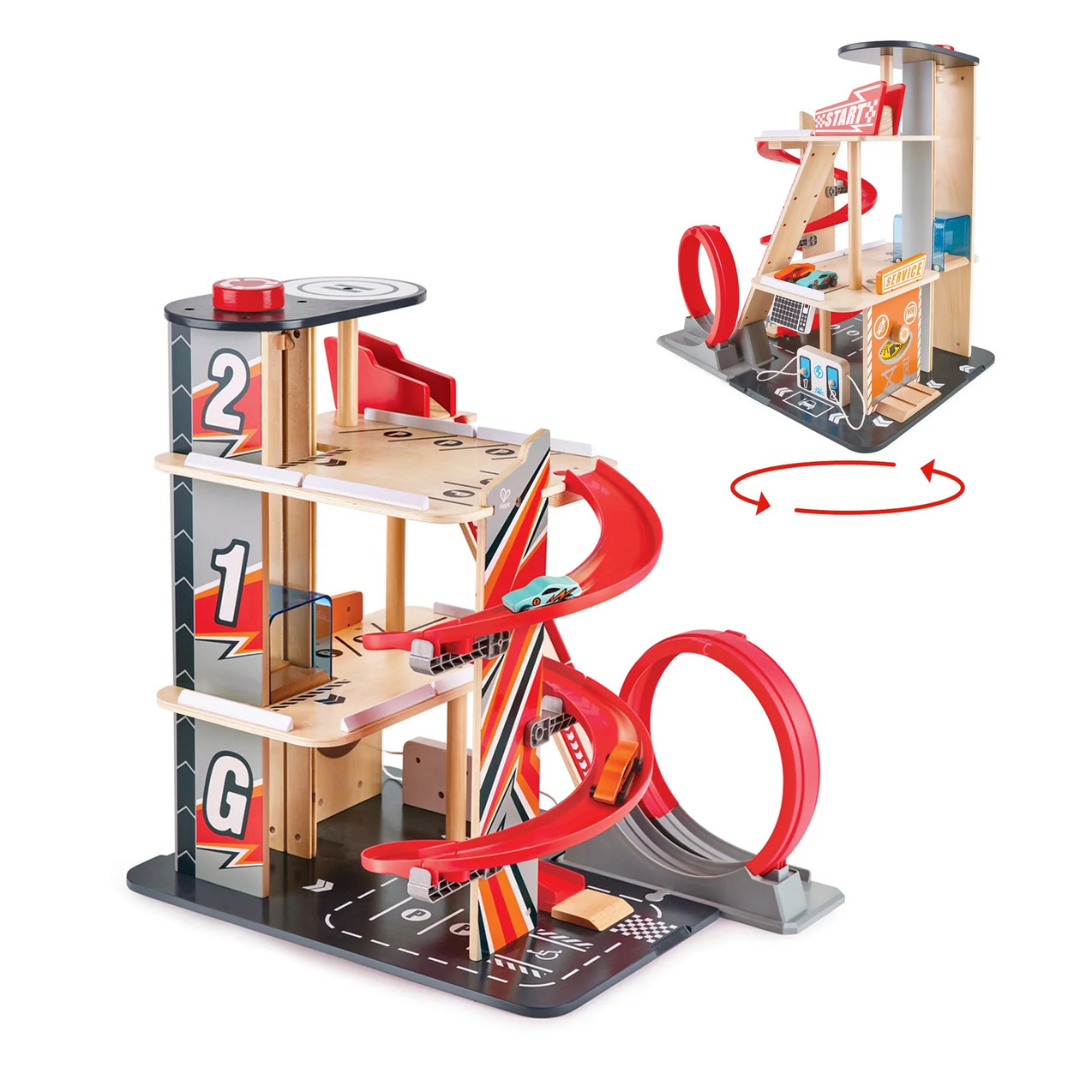 Garaje con Saltos y Piruetas para Mecánicos - Hape2