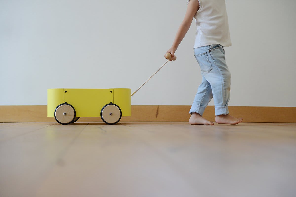 Carro Lupe Amarillo - Roda1