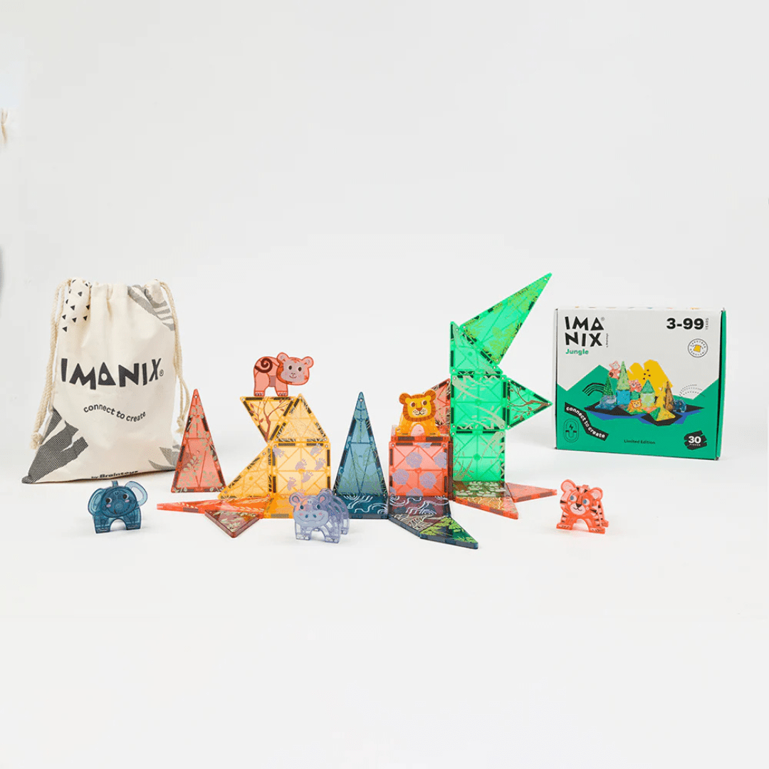 Imanix Jungle 30 Piezas - Braintoys 1