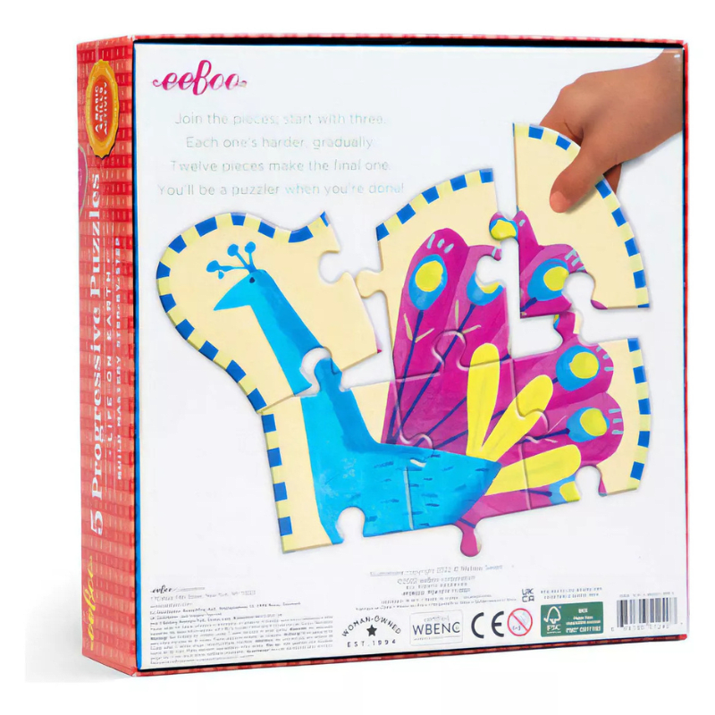 Puzzle Progresivo Vida en la Tierra - Eeboo1