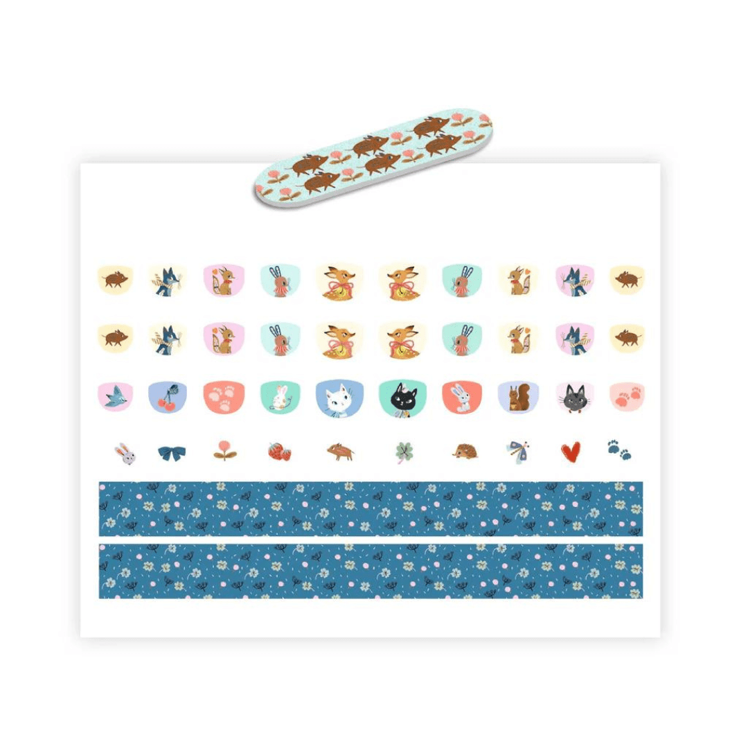 Uñas Stickers Cutie - Djeco1
