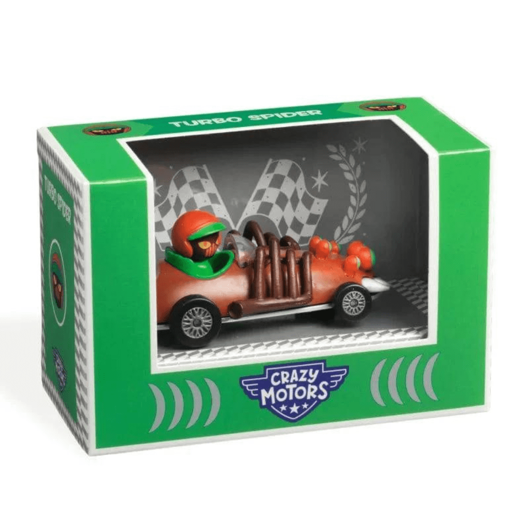 Autos Locos Turbo Araña - Djeco1