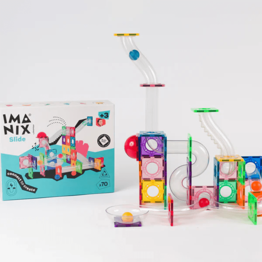 Imanix Tobogán Set 70 Piezas - Braintoys2