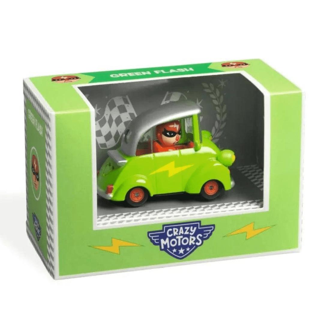 Autos Locos Rayo Verde - Djeco1