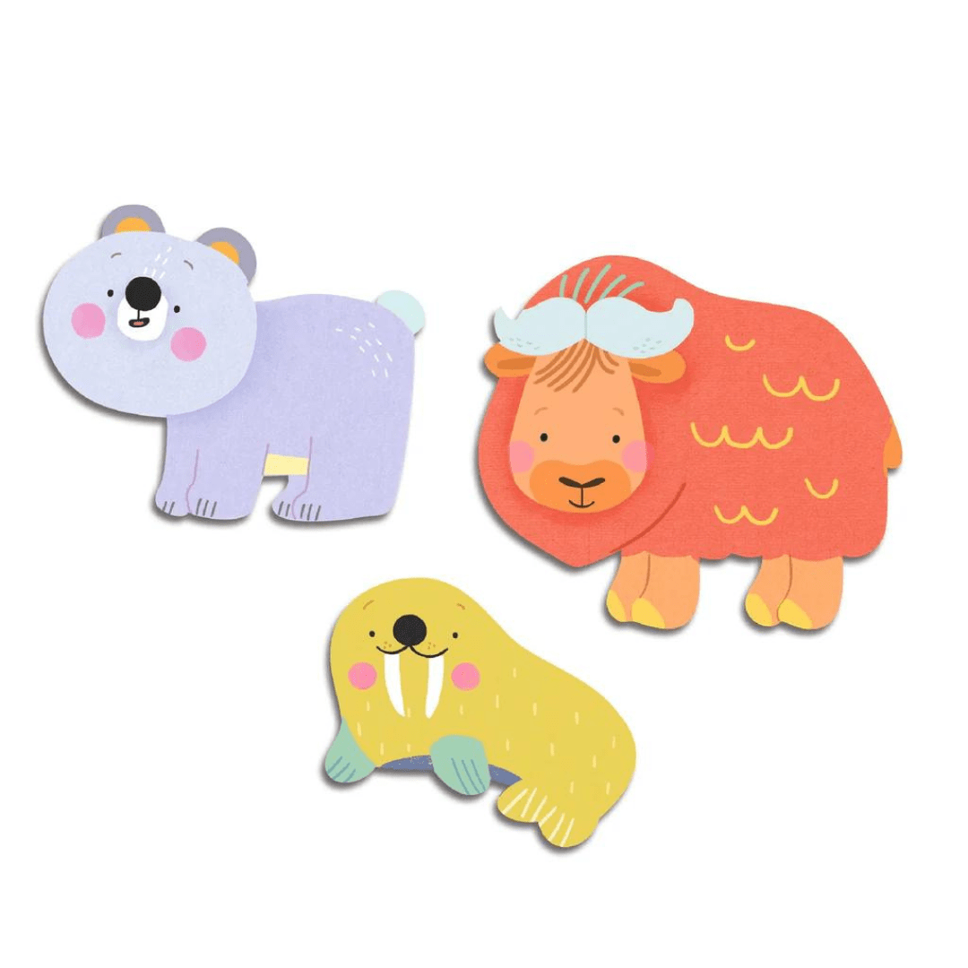 Sticker Big Animales Hielo - Djeco1