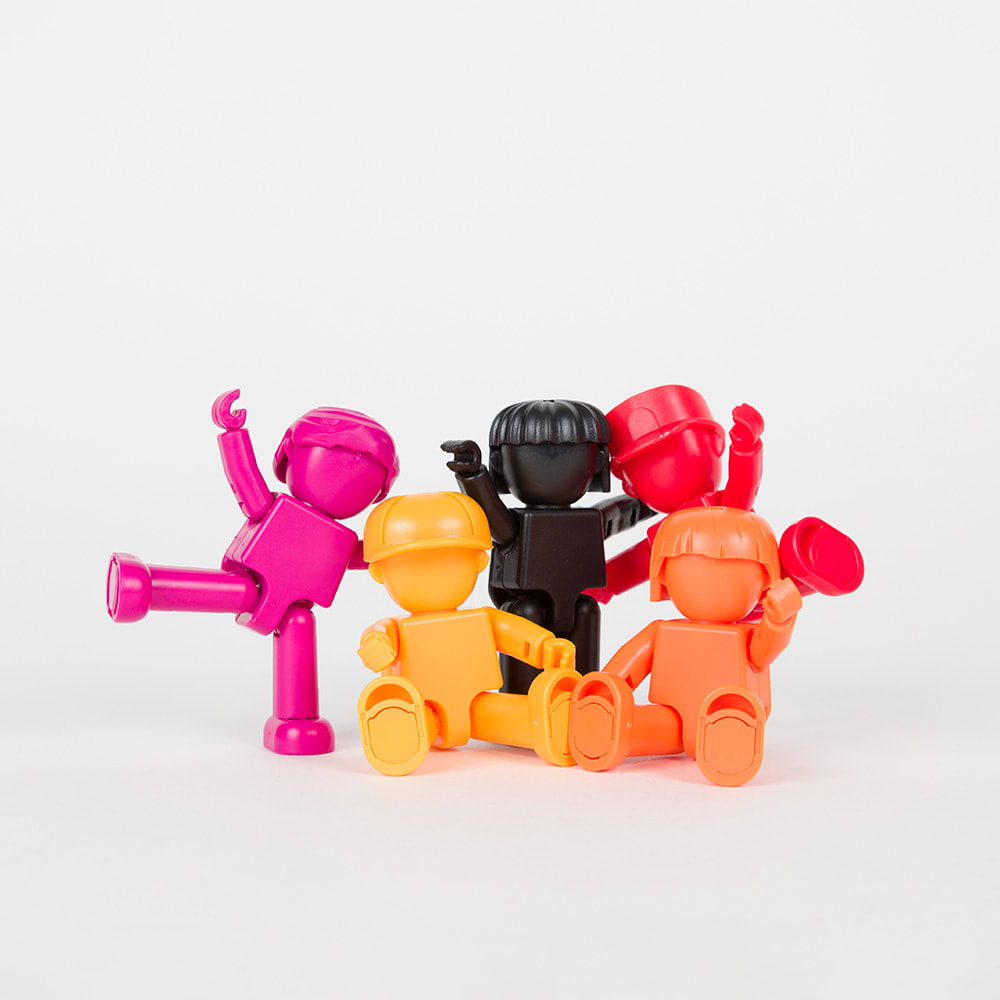 Imanix Friends Cool 5 Figuras Magnéticas - Braintoys2