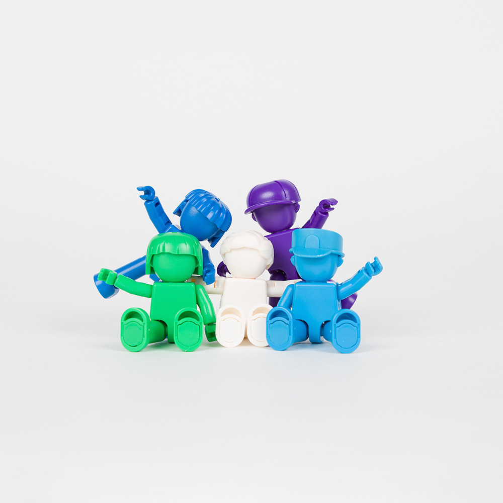 Imanix Friends Fun 5 Figuras Magnéticas - Braintoys2