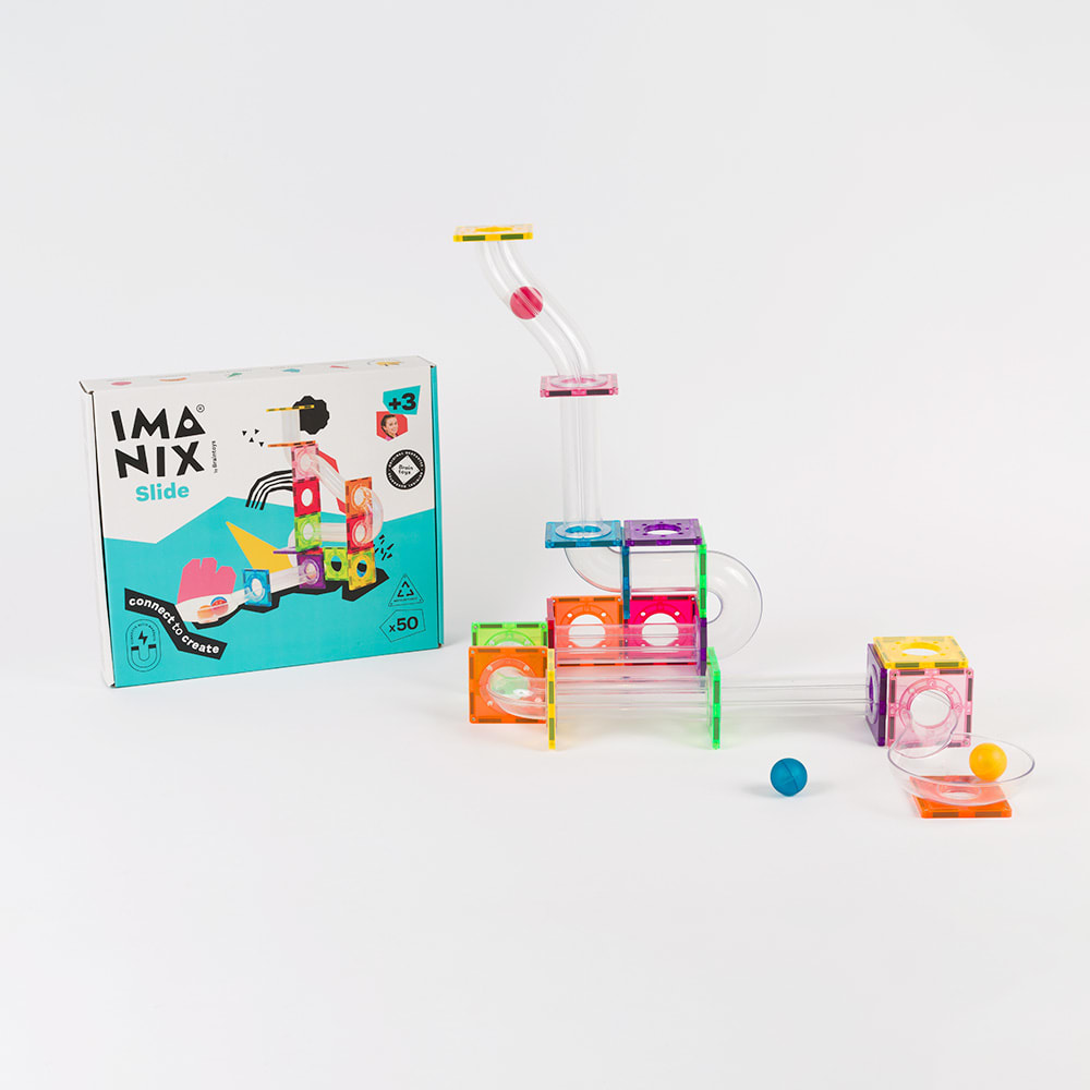 Imanix Tobogán Set 50 Piezas - Braintoys2