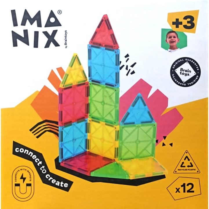 Imanix 12 Piezas - Braintoys3