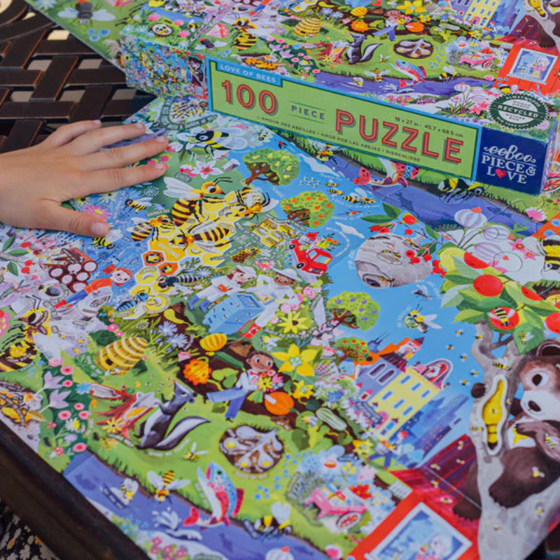 Puzzle 100 Piezas Abejas - Eeboo2